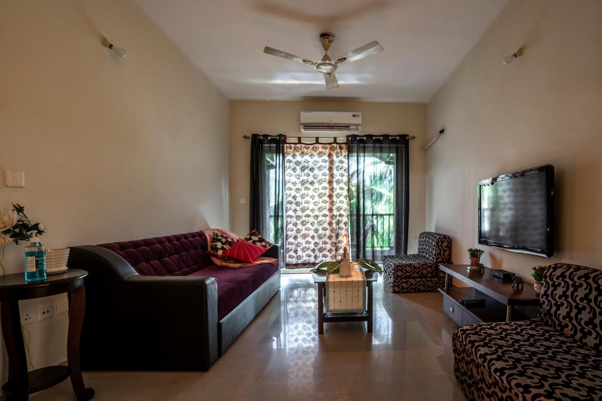 Goa Chillout Apartment - 1Bhk, Baga Exterior foto